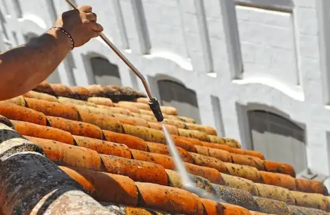 Nettoyage de toitures - Châlus